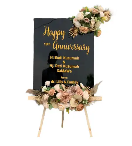 Papan Bunga Akrilik Sungai Bulan