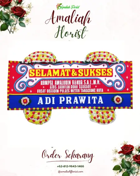 Papan Bunga Ucapan Selamat Sungai Bulan
